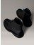 Siyah Erkek Bot Combat Ess Lace Up Zıp Boot Aop 5