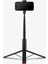 Kablosuz Bluetooth Selfie Çubuğu Uzaktan Kumandalı Tripod / 1.4 Metre Kadar Uzatılabilir Kolay Taşınabilir S541W Black - AMP09336 1