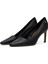 Deri Siyah Kadın Stiletto FW0FW08993BDS 2