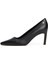 Deri Siyah Kadın Stiletto FW0FW08993BDS 3