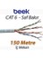 Cat6 150 Metre Saf Bakır U-Utp Iç Mekan Data Kablosu 4X2X23 Awg Lsz 1
