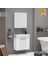 Berlin 60 cm Beyaz Banyo Dolabı 1