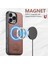 iPhone 15 Için G5 Litchi Deri Magsafe Telefon Kılıfı (Yurt Dışından) 4