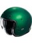 V31 Yarım Motosiklet Kaskı Yeşil 1