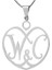 925 Ayar gümüş kolye C&W SM10809 3
