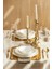 Fine Bone Lotus Gold 18 Parça Yemek Takımı 6
