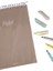 Pastel A5 Kareli Not Defteri Işaret Kalemi Set 4