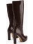 Ariya Kahve Platform Topuklu Fermuarlı Kadın Çizme 4