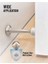 12PCS Ağır Hizmet Tipi Katı Kapılı Kauçuk Uçlarla Durur Çinko Kalıp Dökme Çinko Alaşım Kapısı Duvarlar ve Kapılar Için Dururlar - Siyah Kırmızı (Yurt Dışından) 3