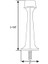 12PCS Ağır Hizmet Tipi Katı Kapılı Kauçuk Uçlarla Durur Çinko Kalıp Dökme Çinko Alaşım Kapısı Duvarlar ve Kapılar Için Dururlar - Siyah Kırmızı (Yurt Dışından) 4
