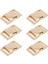 6pcs Paracord Bileklik Tokaları 6pcs Metal Hızlı Salınım Tokaları Kemer Tokası 1 Inç Altın (Yurt Dışından) 1