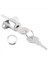 19MM Silindir Kafa Çapı Gümüş Ton Metal Çekmece Piston Kilidi 2 Anahtar (Yurt Dışından) 2