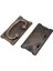 16PCS Vintage Antika Bronz Çekmece Yüzük Çekme Kulpları Dolap Kapısı Mobilya Tutucu Dekorasyon (Yurt Dışından) 3