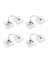 Buzdolabı Kilidi Buzdolabı Kilitleri Çocuk Güvenliği Için Anahtarlı Dondurucu Kilidi Buzdolabı Kilitli Kilit ve Dolaplar-4 Pack (Yurt Dışından) 1