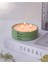 Dekoratif Vegan Kokulu Mum 220 gr Beton Saksıda Aroma Etkisiyle 6