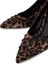 Kadın Saten Leopar Topuklu Ayakkabı 735 8779 Bn Ayk SK25-26 Leopar 3