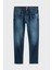 Pamuklu Slim Fit Normal Bel Dar Paça Jeans Erkek Kot Pantolon DM0DM22247 1bk 6