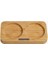 Doğal Bambu Yağlık ve Sirkelik Standı, Dayanıklı, Küçük Dikdörtgen 16x8.5 cm, Açık Kahverengi, Mutfak Düzeni İçin İdeal 3