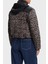 Leopar Desen Relaxed Fit Çıkarılabilir Kapüşonlu Şişme Mont Bayan Mont DW0DW21967 0hd 4