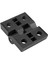 3pcs 63MM x 50MM Dolap Plastik Menteşe Kapı Menteşeleri Menteşe Siyah (Yurt Dışından) 4