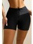 Kadın Siyah Önden Bağcıklı Deniz Şortu 1