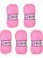 Ören Bayan Dora Örgü İpi - Açık Pembe - 5'Li Paket - ( Renk Kodu : 040 ) 2
