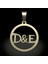8 Ayar Altın Kolye Ucu D&e GM10846 1 gr 4
