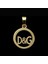 8 Ayar Altın Kolye Ucu D&g GM10876 1 gr 4