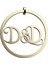 8 Ayar Altın Kolye Ucu D&d GM10838 1 gr 1