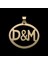 8 Ayar Altın Kolye Ucu D&m GM10967 1 gr 4
