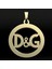 8 Ayar Altın Kolye Ucu D&g GM10879 1 gr 4