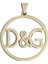 8 Ayar Altın Kolye Ucu D&g GM10867 0.5 gr 1