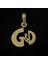 8 Ayar Altın Kolye Ucu D&g GM10889 1 gr 4