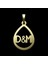 8 Ayar Altın Kolye Ucu D&m GM10986 1 gr 4