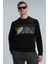 Dean Erkek Sweatshirt Siyah 12