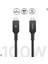 USB-C to USB-C 1 Metre Kablo 100W Güç / PPS 2.0 Desteği Super Hızlı Şarj / 5 Gbps (E-Marker Çip) Data Aktarım Hızı / PD USB 3.2 Type-C Ekstra Dayanıklı MFI Lisanslı Black - ACA09459 1
