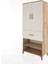 Hyperion Dolap 4 Raflı Tek Çekmeceli 2 Kapaklı 88X44X195 Çam-Aytaşı 3