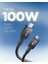 USB-C to USB-C 2 Metre Kablo 100W Güç / PPS 2.0 Desteği Super Hızlı Şarj / 5 Gbps (E-Marker Çip) Data Aktarım Hızı / PD USB 3.2 Type-C Ekstra Dayanıklı MFI Lisanslı Black - ACA09460 8