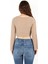6552 (N-2034) Ispanyol Kol Bubble Raşel Crop Bluz 9