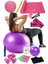 15 Li Pilates Seti Topu Pilates Bandı Dambıl Minder Atlama Ipi Twister Aerobik Kemer Ağırlık 3