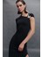 Aksesuar Detaylı Maxi Elbise - Exclusive Collection 3