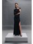 Aksesuar Detaylı Maxi Elbise - Exclusive Collection 4