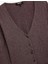 Bürümcük Kumaş Slim Fit Uzun Kollu V Yaka Düğmeli Bluz 3