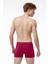Erkek Bordo 3 Lü Paket Pamuk Elastan Boxer 3M075 3
