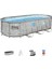 ® 56716 Power Steel™ Vista Serisi 2- Prefabrik Yer Üstü Havuz Seti 5,49 M x 2,74 M x 1,22 M 1