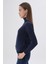 Kadın Lacivert %100 Organik Pamuk Balıkçı Yaka Triko Kazak TRIST-6103 10