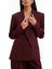 Dropped Waist Double Breasted Blaze Oversize Kadın Ceket 8