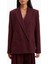 Dropped Waist Double Breasted Blaze Oversize Kadın Ceket 9