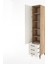Hyperion Dolap 5 Raflı 3 Çekmeceli Tek Kapaklı 44X44X221 Çam-Aytaşı 4