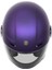 T-1 Newport Cali Iridecent Kapalı Motosiklet Kaskı Mor 3